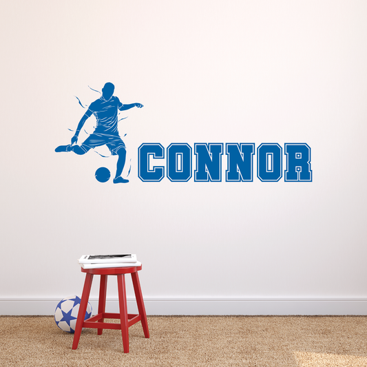Footballer Wall Graphic