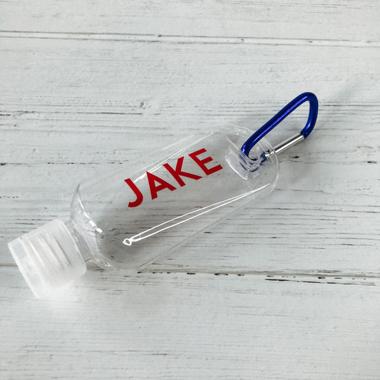 Travel Bottle Vinyl Labels