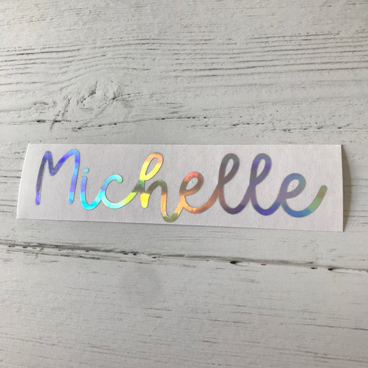 Spectrum Name Vinyl Label