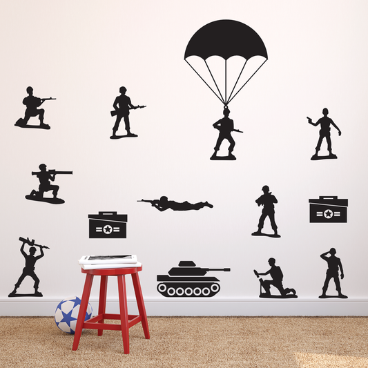 Army Men Vinyl Wall Graphics