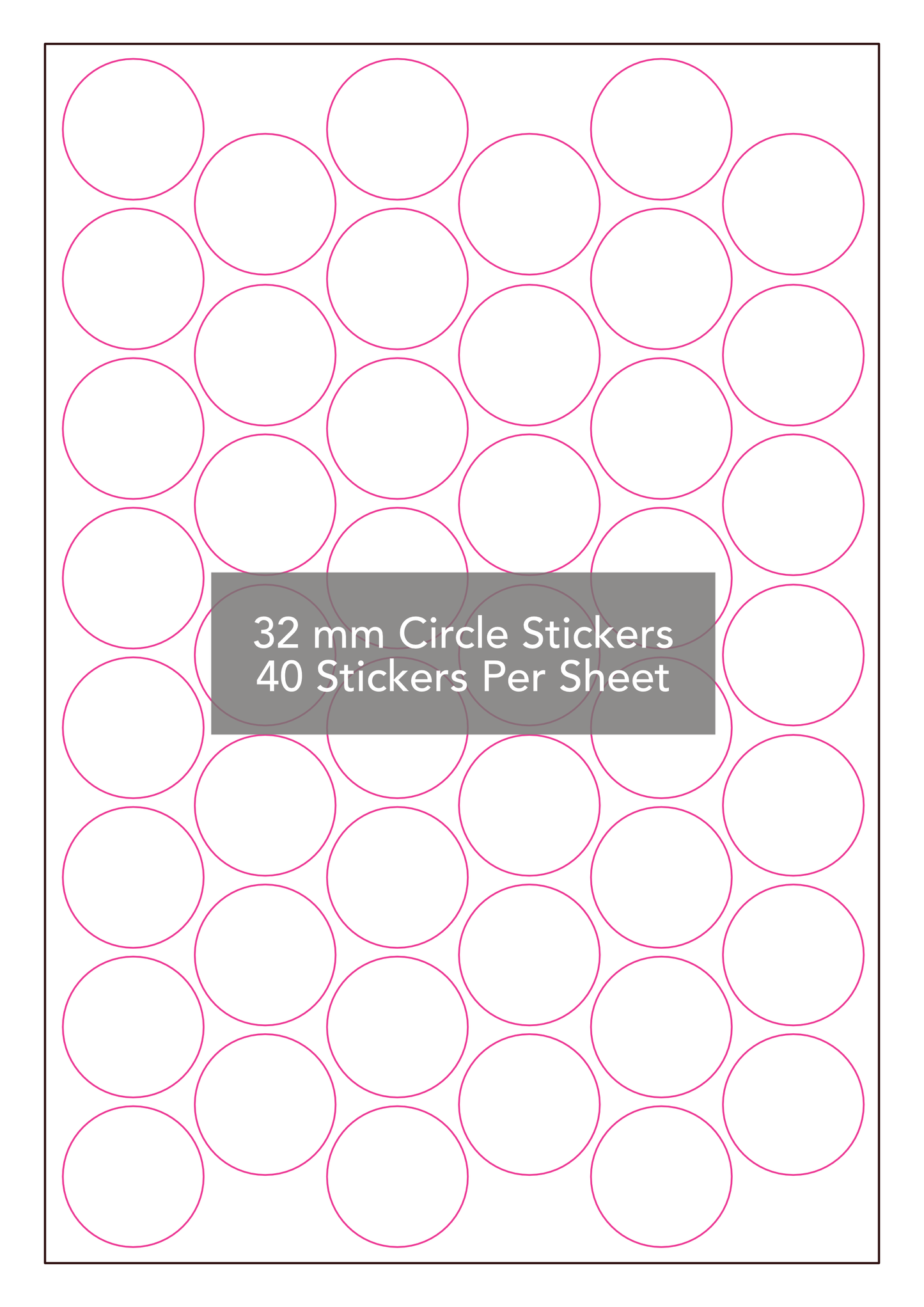 Custom Stickers - Circle