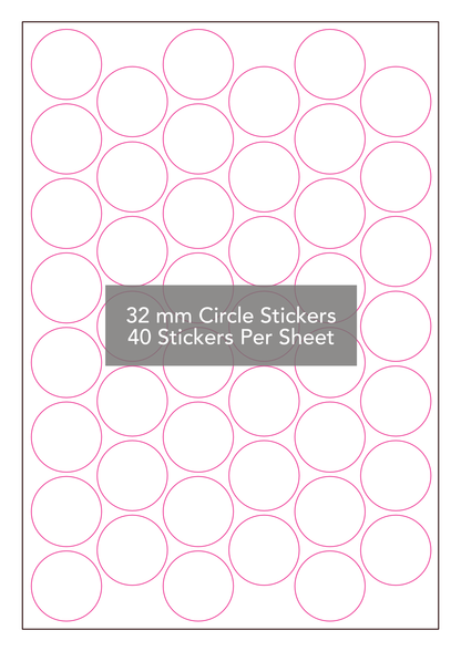 Custom Stickers - Circle