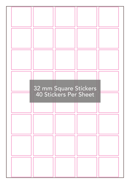 Custom Stickers - Square