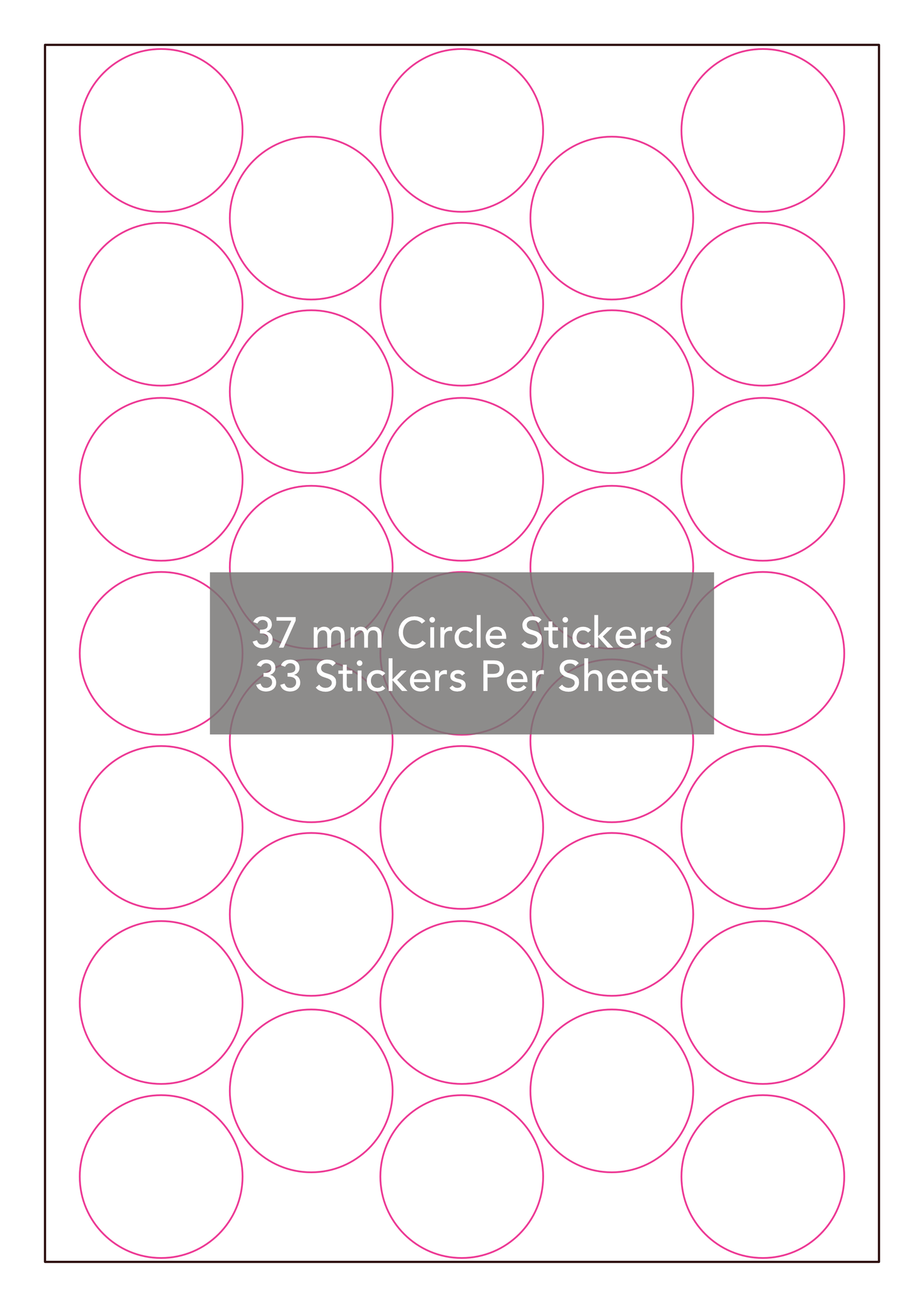 Custom Stickers - Circle