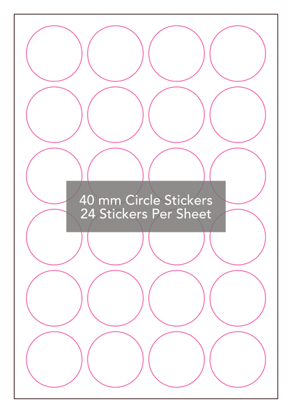 Custom Stickers - Circle