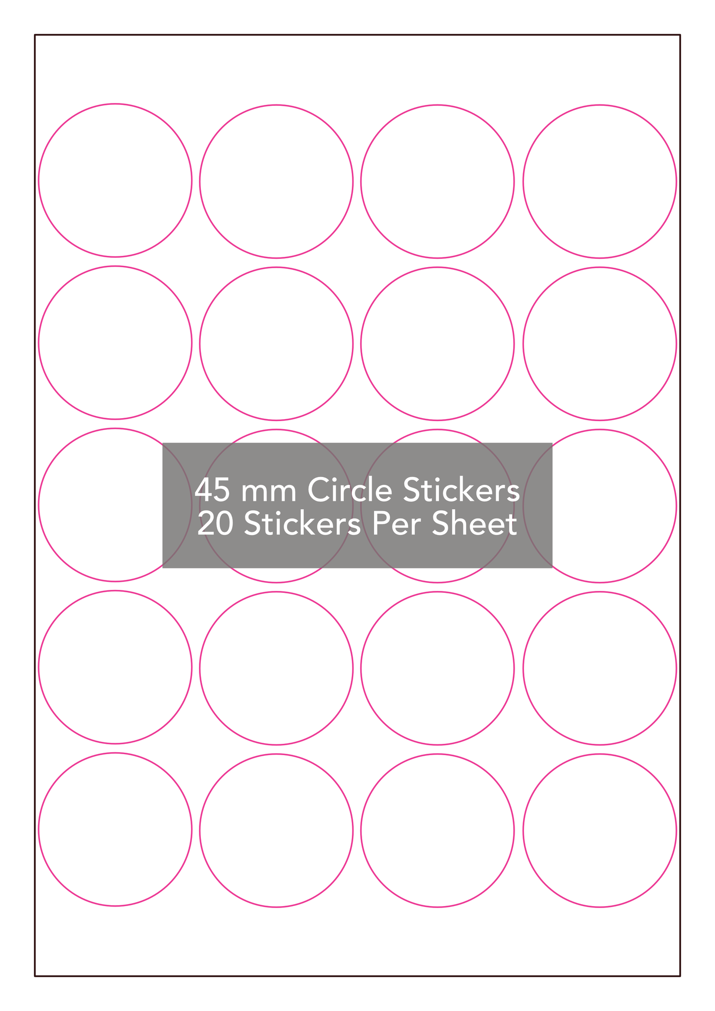 Custom Stickers - Circle