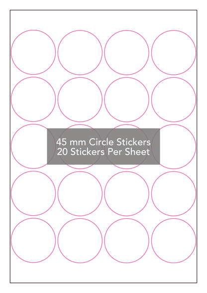 Custom Stickers - Circle