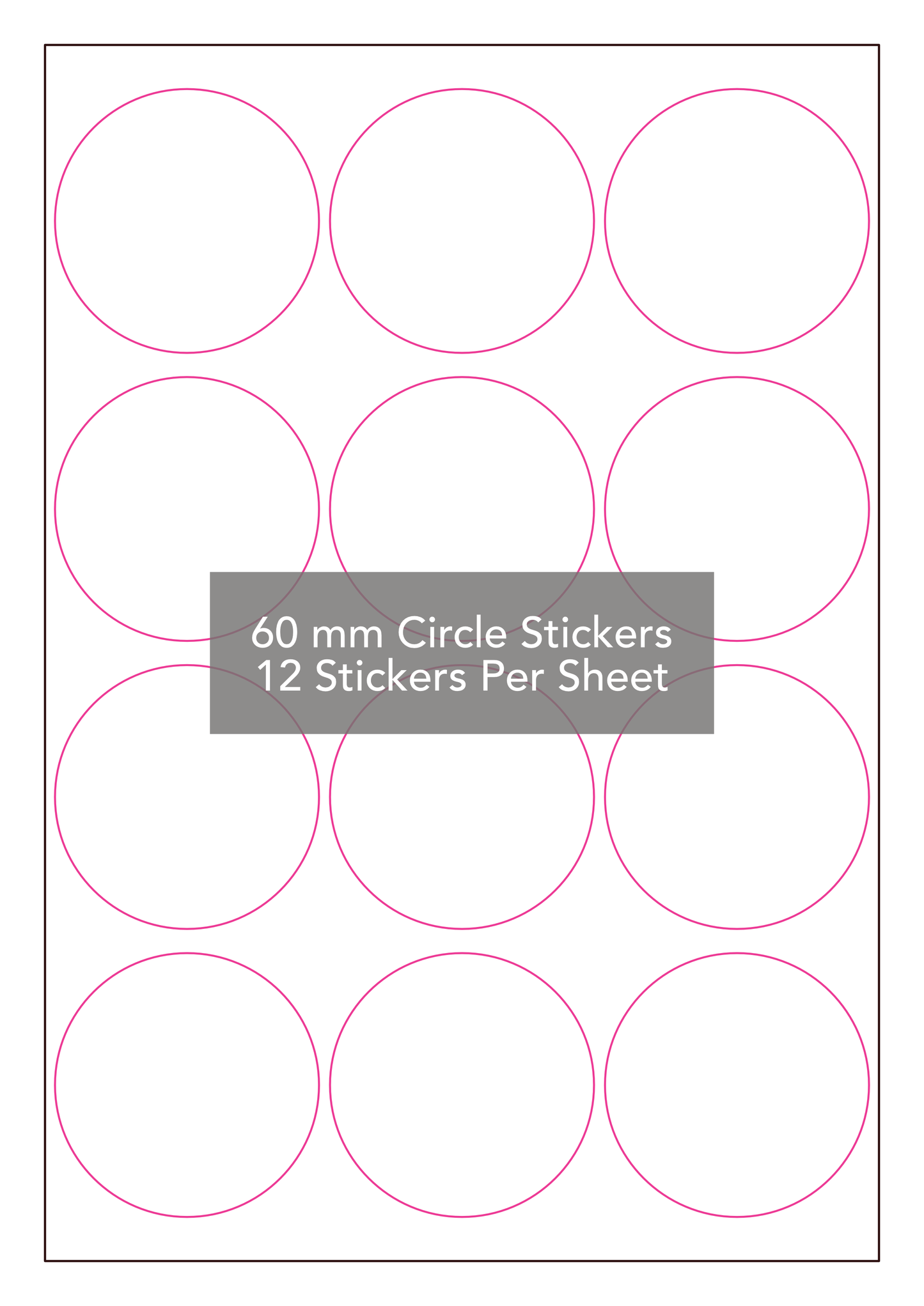 Custom Stickers - Circle