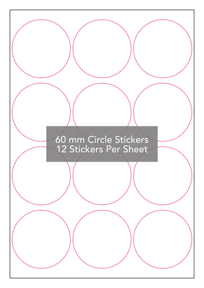 Custom Stickers - Circle