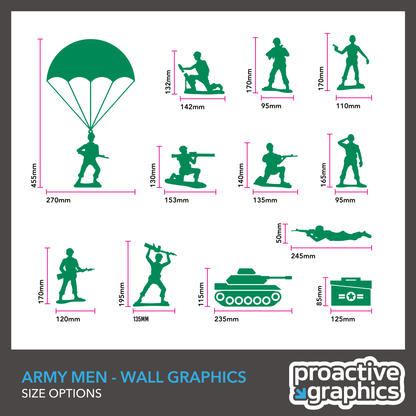 Army Men Vinyl Wall Graphics