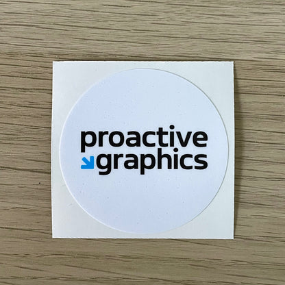 Kiss Cut Round Vinyl Stickers