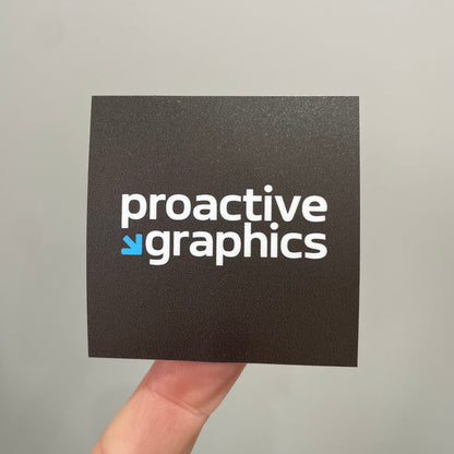 Die Cut Square Vinyl Stickers