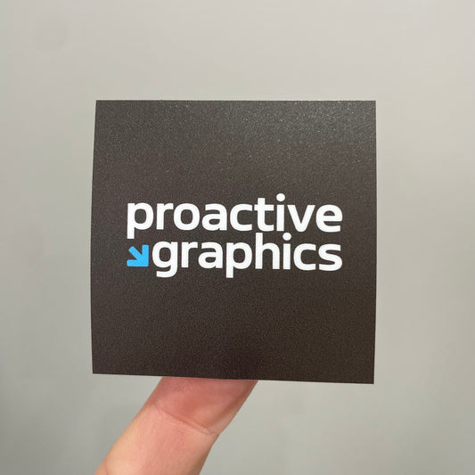Die Cut Square Vinyl Stickers