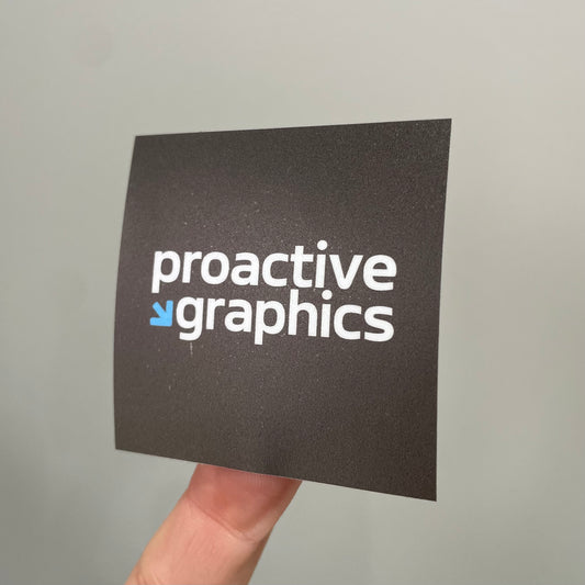 Die Cut Square Vinyl Stickers
