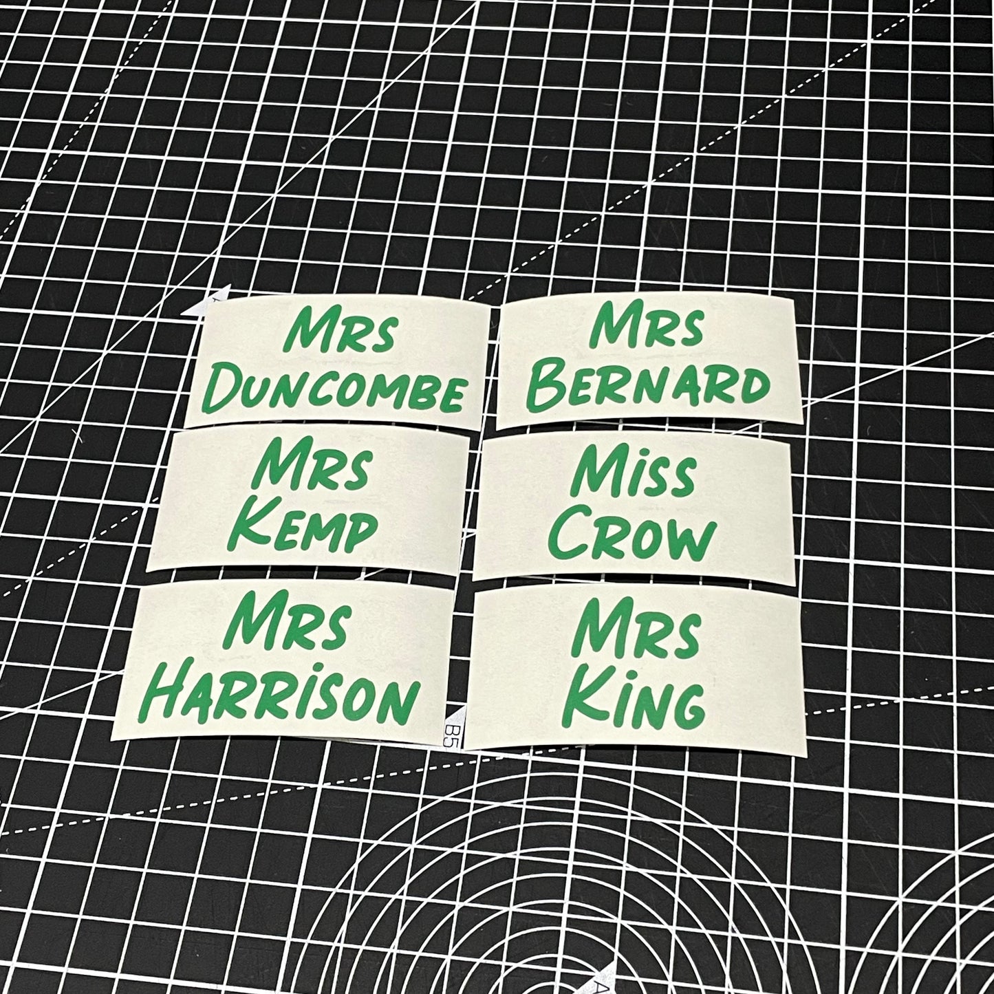 Travel Bottle Vinyl Labels