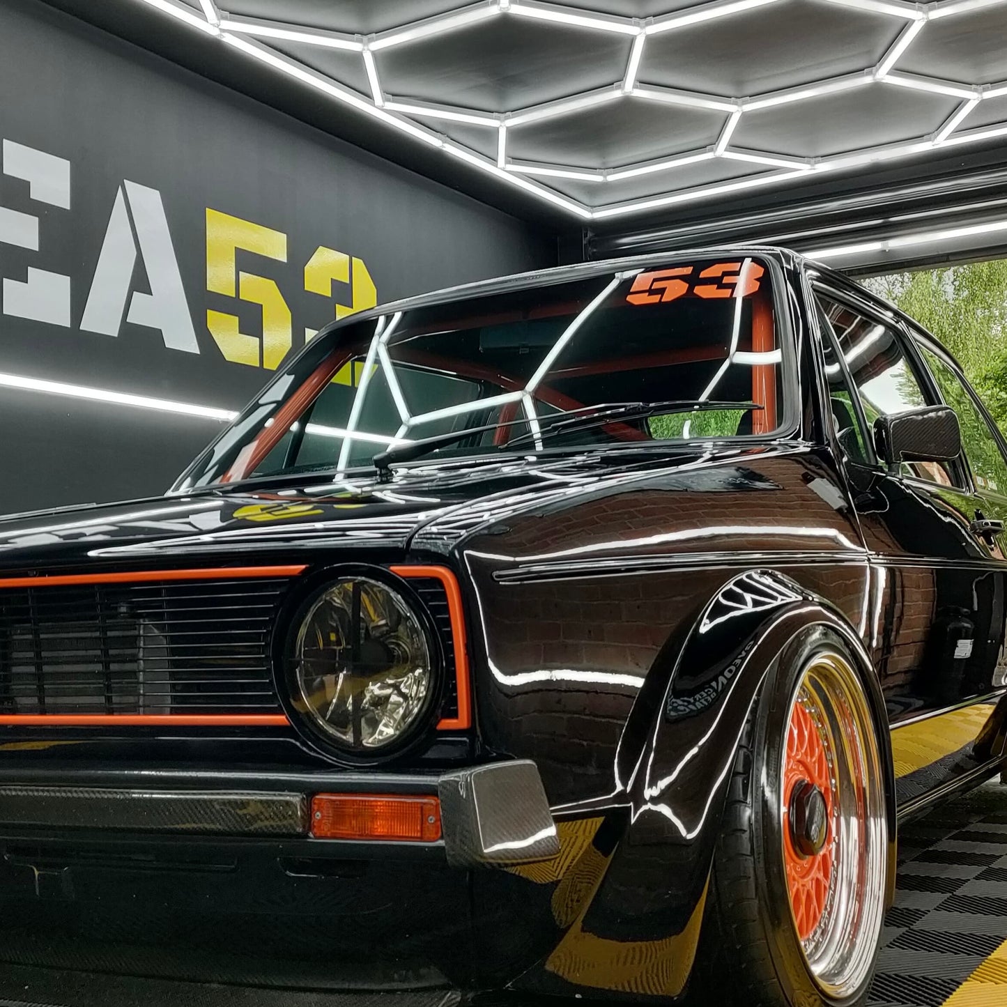 Racing Number Vinyl Graphics - Set of 3