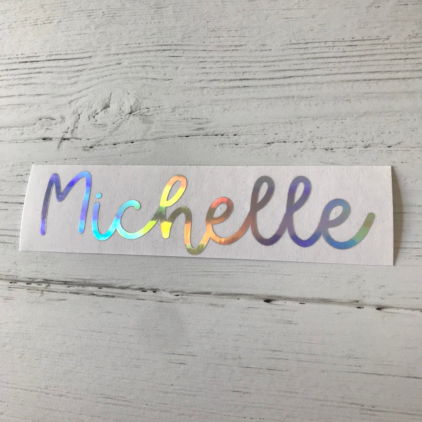 Spectrum Name Vinyl Label