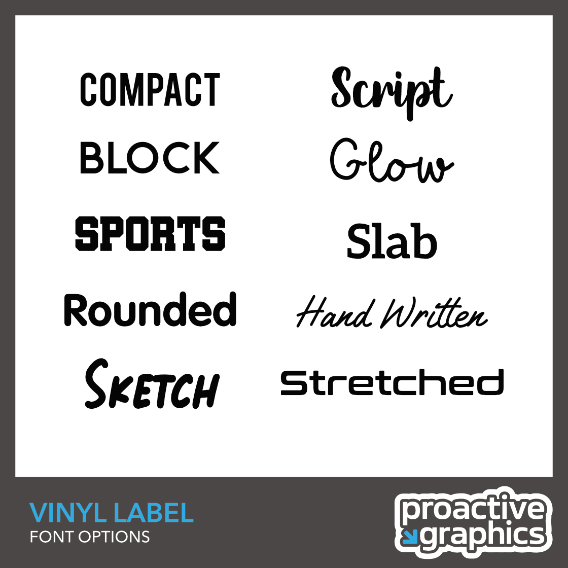 Custom Vinyl Labels