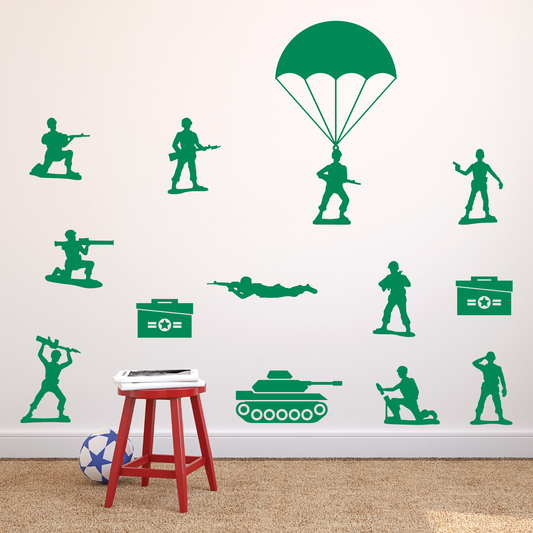 Army Men Vinyl Wall Graphics